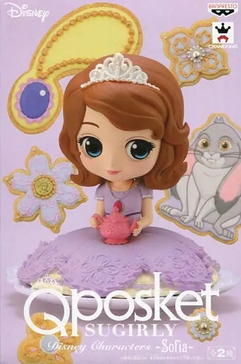 Banpresto Disney 迪士尼 小公主蘇菲亞 Sofia Qposket SUGIRLY B色 特別色 公主 景品